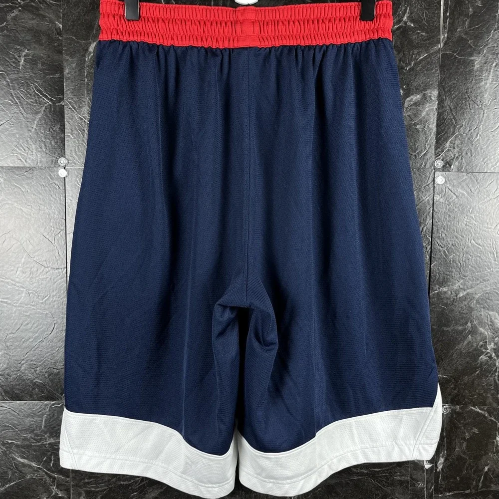 Nike Men's Navy Dri-Fit Running Shorts Large
